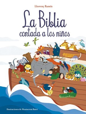 cover image of La Biblia contada a los niños